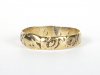 Fede-Ring, gold, Seite links